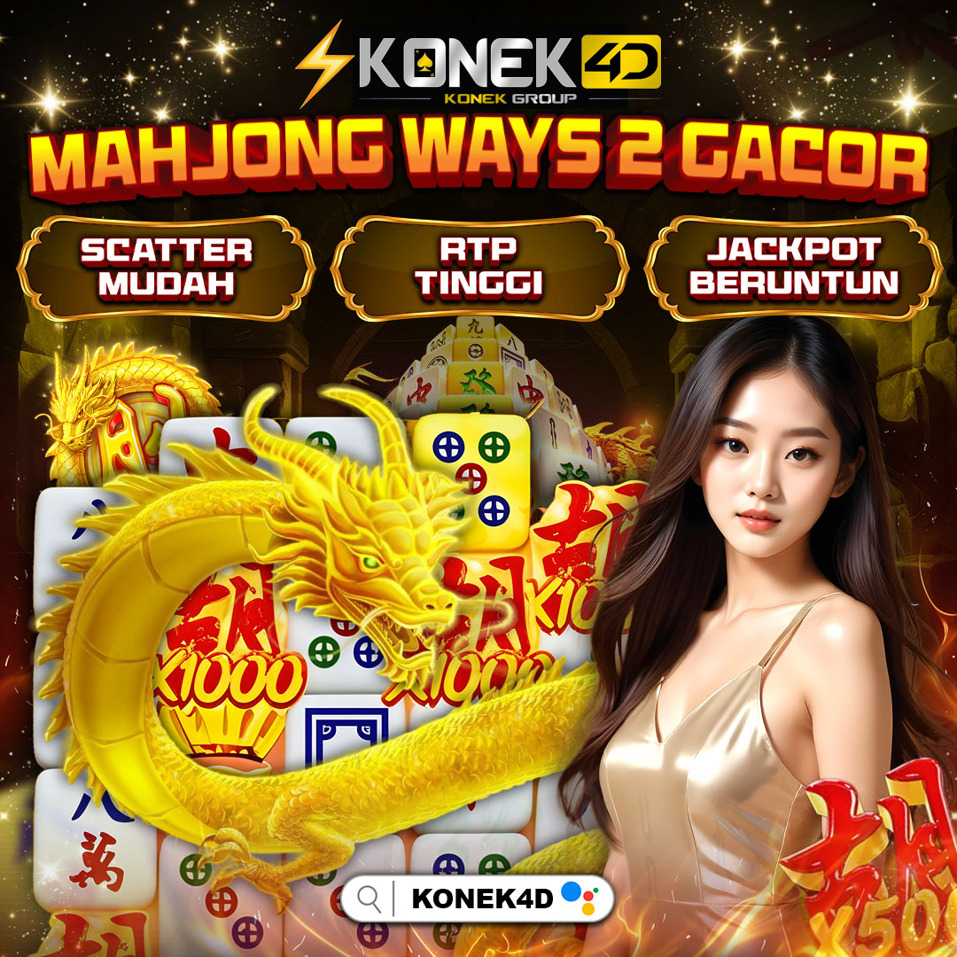 KONEK4D | Situs Depo QRIS Anti Ribet Gampang Maxwin! image 1